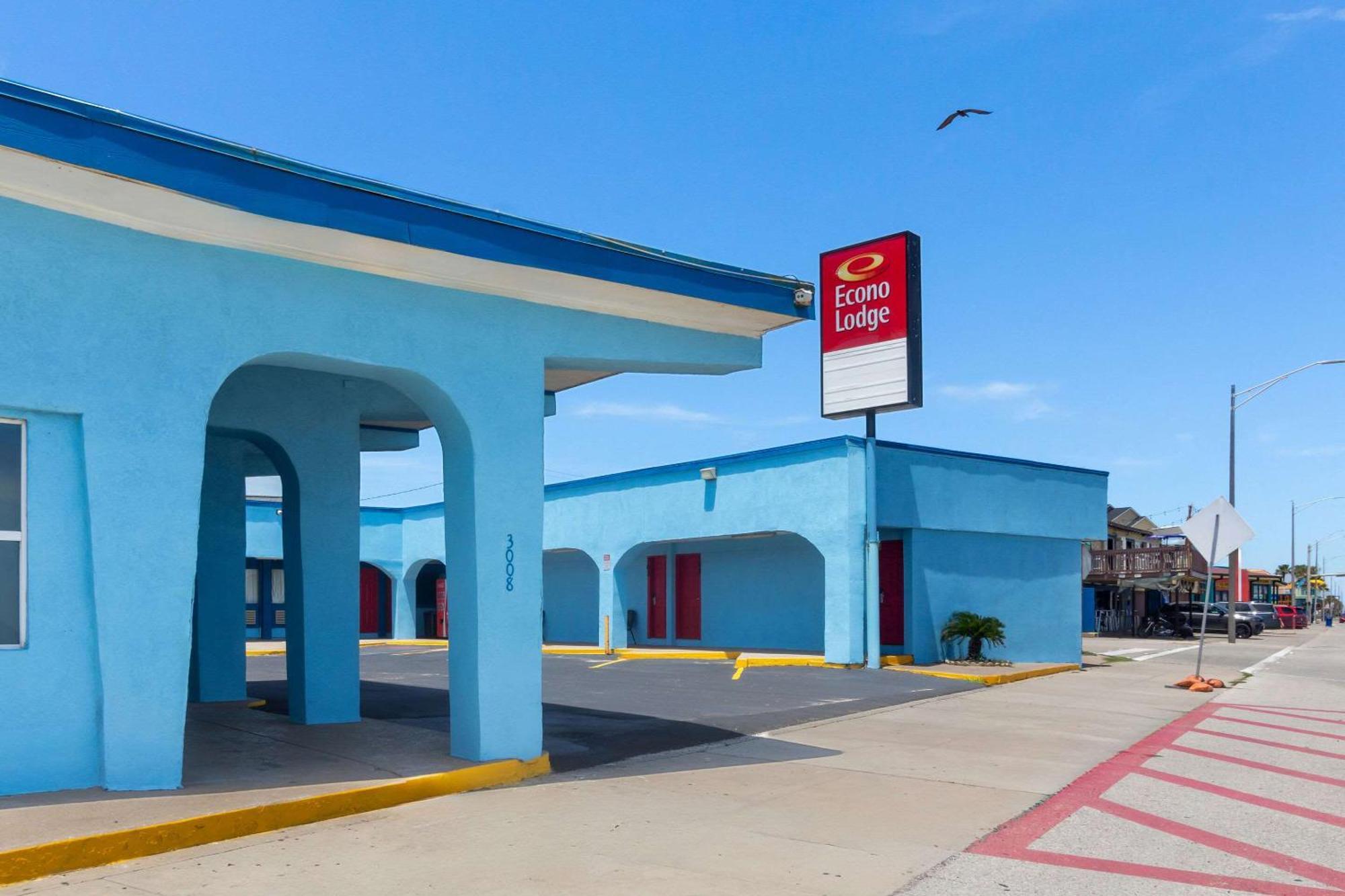 Econo Lodge Galveston Seawall Exterior photo